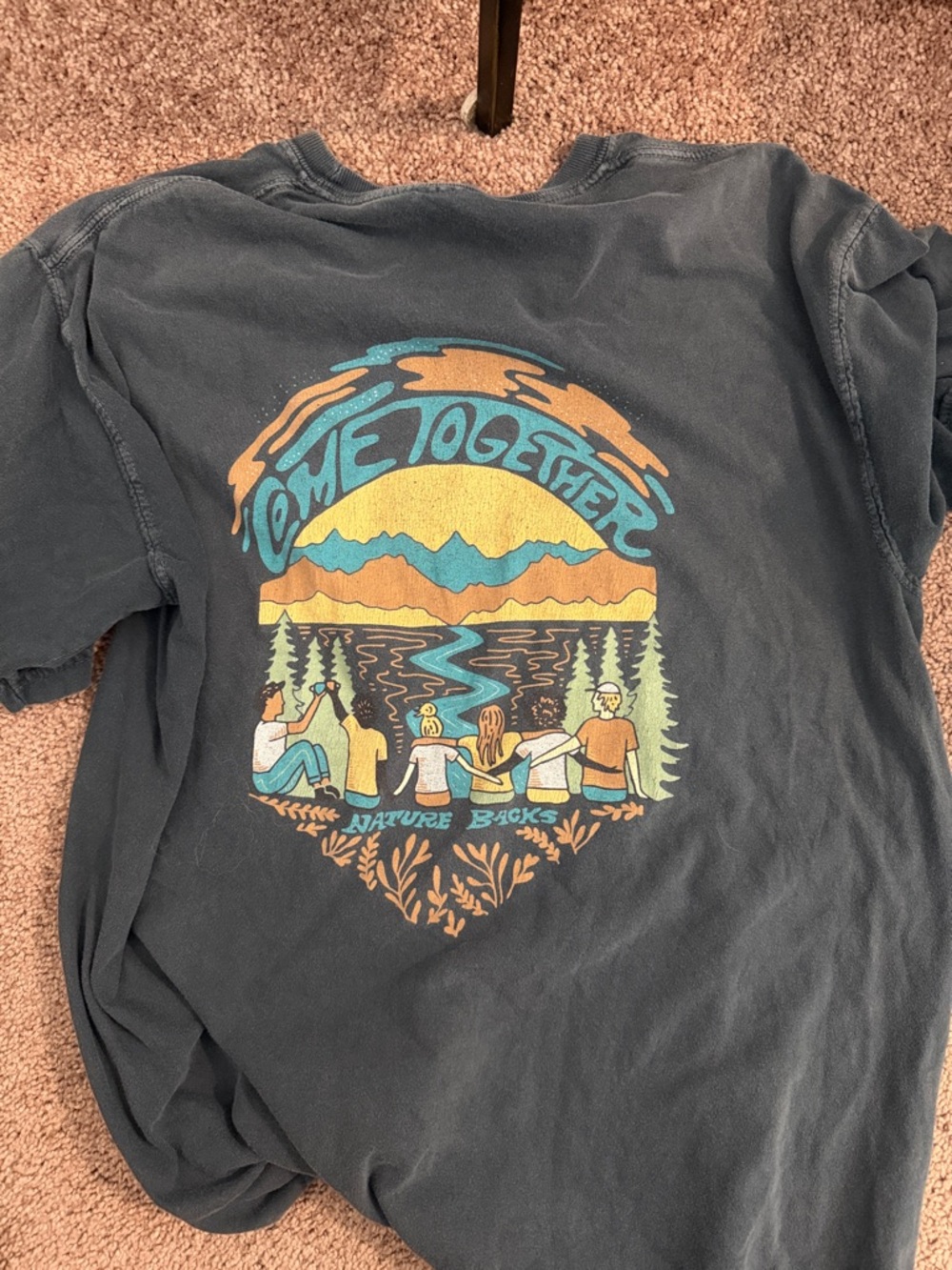 Comfort Colors Nature Backs T Shirt